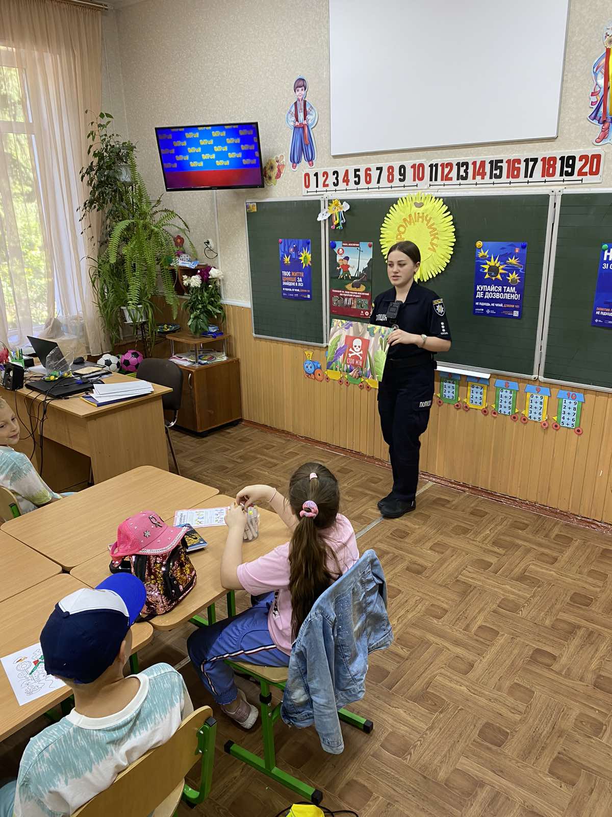Безпечне літо: у таборі «Пролісок» пройшов пізнавальний захід про мінну безпеку